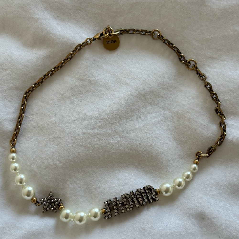 Dior Gold Chain necklace - Picture 2 of 2